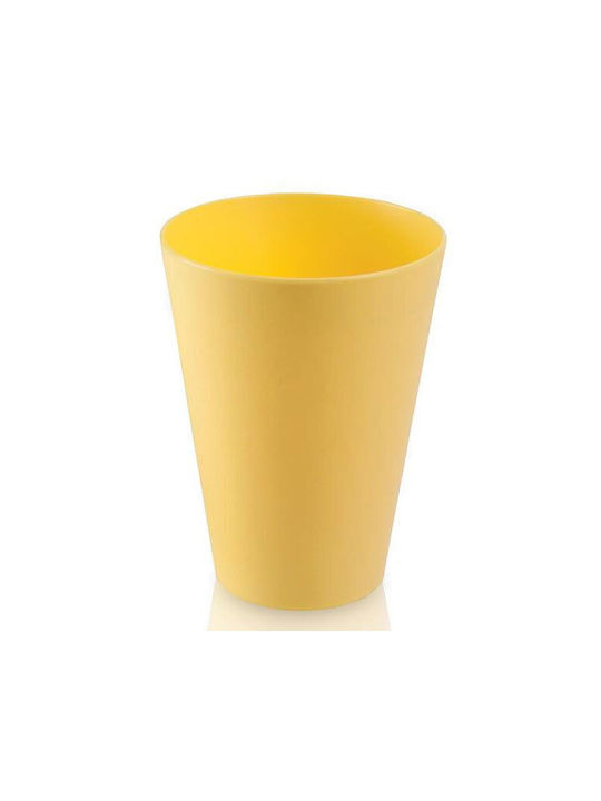 Viosarp Glass Water made of Plastic in Yellow Color 285ml