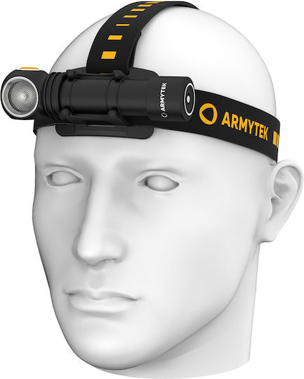 Armytek Επαναφορτιζόμενος Φακός LED IP68 με Μέγιστη Φωτεινότητα 1200lm Wizard C2 Magnet