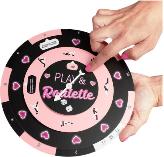 Secretplay Ερωτικό Επιτραπέζιο Παιχνίδι Dice & Roulette Game