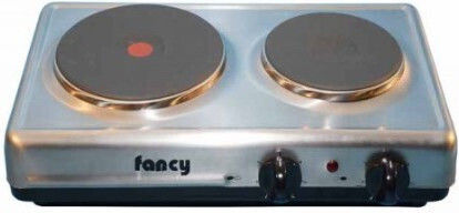 Fancy Countertop Burner Emaille Double Inox