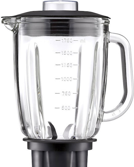 Zilan Μπλέντερ με Ανοξείδωτη Κανάτα 1.75 lt 1400W Ασημί ZLN5596