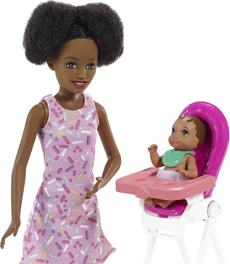 Barbie Babysitter Κούκλα για 3+ Ετών