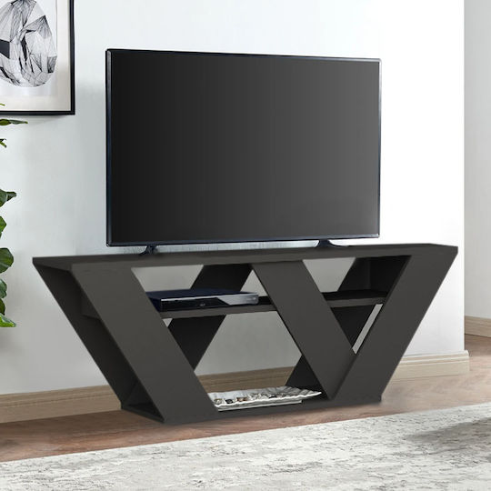 TV-Ständer Pipralla Anthrazit M110xP40xH30cm