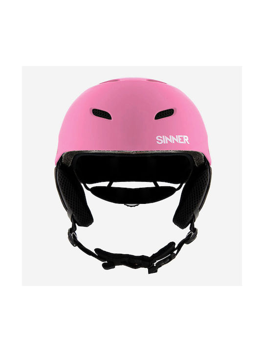 Sinner Bingham Women's Helmet for Ski & Snowboard Matte Pink