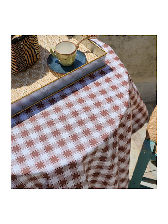 Cokitex Tablecloth Checkered Blue 140x180cm