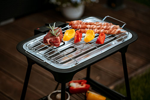 Adler AD-6602 With Legs Electric Grill Grill 2000W with Adjustable Thermostat 37.5cmx21.5cmcm