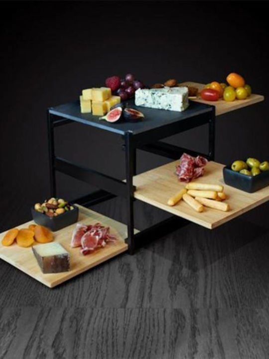 Gusta Сервираща платка Дърво 21x21бр 1бр
