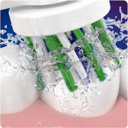 Oral-B CrossAction CleanMaximizer Electric Toothbrush Replacement Heads XL Pack BRA-EB50-EFFS 6pcs