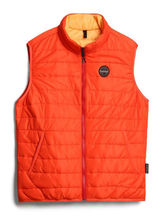 Acalmar Sleeveless Jacket Orange