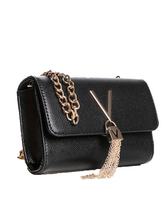 Divina Women's Shoulder Bag Nero/gold