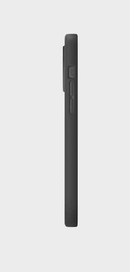 Uniq Lino Hue Magclick Back Cover Silicone Charcoal Grey (iPhone 14 Pro)