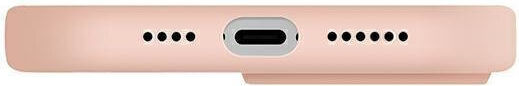 Uniq Lino Back Cover Silicone Blush Pink (iPhone 14 Pro)