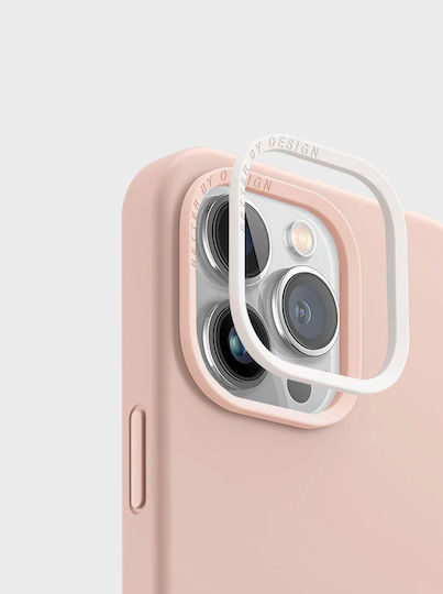 Uniq Lino Back Cover Silicone Blush Pink (iPhone 14 Pro)