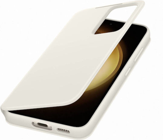 Samsung Smart View Wallet Πλαστικό Cream (Galaxy S23)