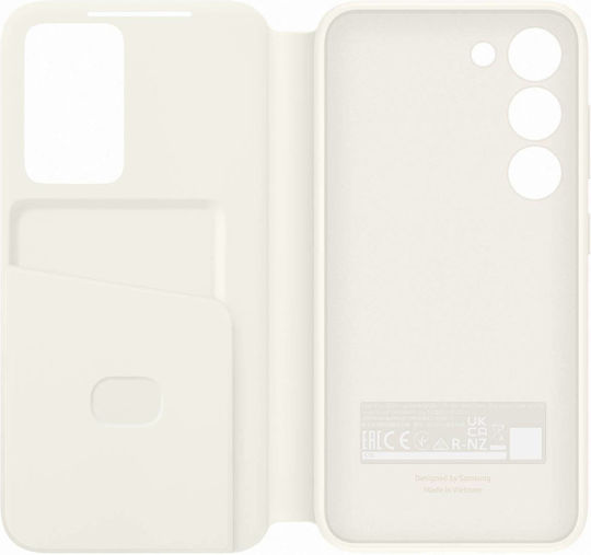 Samsung Smart View Wallet Πλαστικό Cream (Galaxy S23)