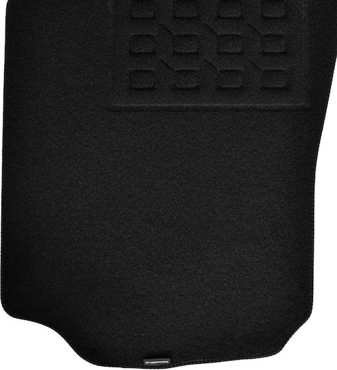 Set of Front and Rear Mats 4pcs for Opel Corsa C Black