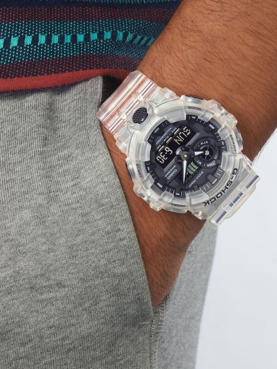 Casio G-Shock Ρολόι Μπαταρίας με Καουτσούκ Λουράκι
