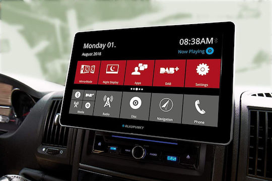 Blaupunkt Ηχοσύστημα Αυτοκινήτου για Honda Jazz (Bluetooth/USB/WiFi/GPS/Apple-Carplay/Android-Auto) με Οθόνη Αφής 10.1"
