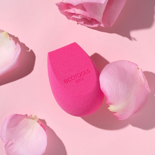 EcoTools Set Cu Pensule și Bureței Pentru Machiaj Rose Water Bioblender