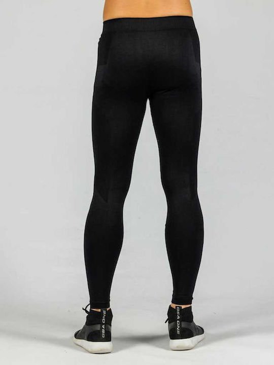 GSA Thermal Leggings Ανδρικό Ισοθερμικό Παντελόνι Μαύρο
