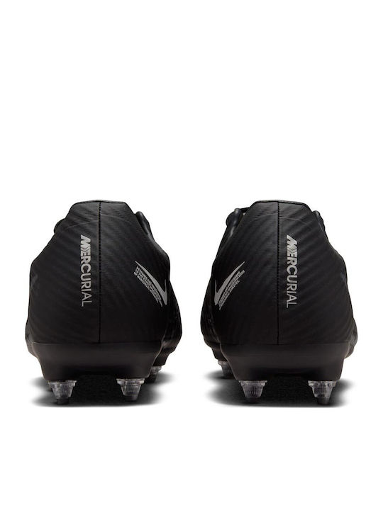 Nike Mercurial Vapor 15 Academy Football Shoes with Cleats Black