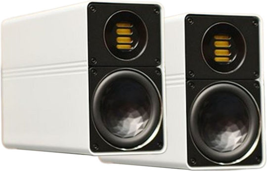 Elac BS312 Ηχείο Hi-Fi Βιβλιοθήκης 70W 2 Δρόμων Π12.3xΒ28.2xΥ20.8εκ. White High Gloss