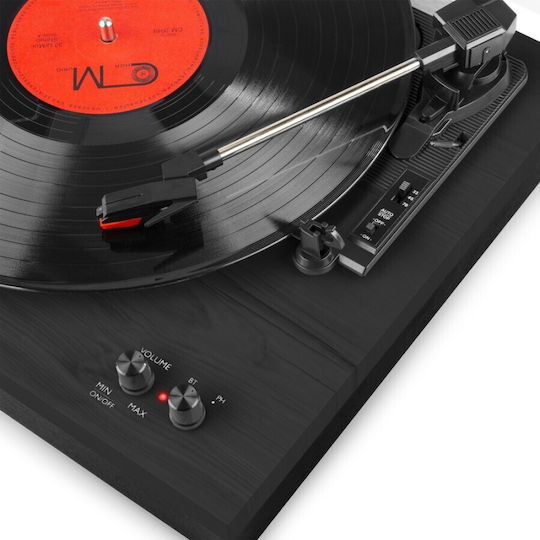 Fenton RP165B 102.151 Πικάπ με Προενίσχυση και Ενσωματωμένα Ηχεία Μαύρο