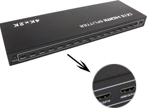 Sbox HDMI 1.4 16 Ports HDMI Splitter SB-HDMI-16