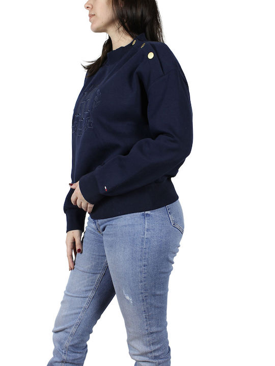 Tommy Hilfiger Women's Sweatshirt Navy Blue