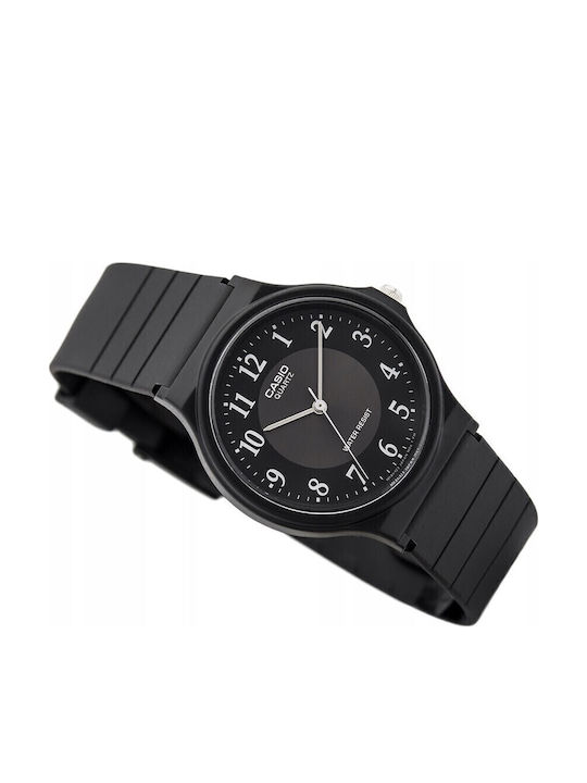 Casio Men's Watch 33.8mm Battery with Black Rubber Strap