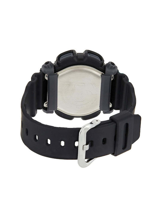 Casio G-Shock Digital Ceas Cronograf Baterie cu Negru Curea de cauciuc
