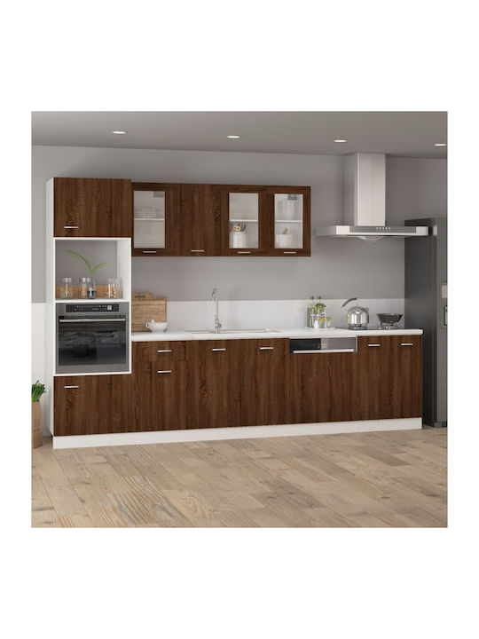 Wall Cabinet Brown L40xW31xH60cm