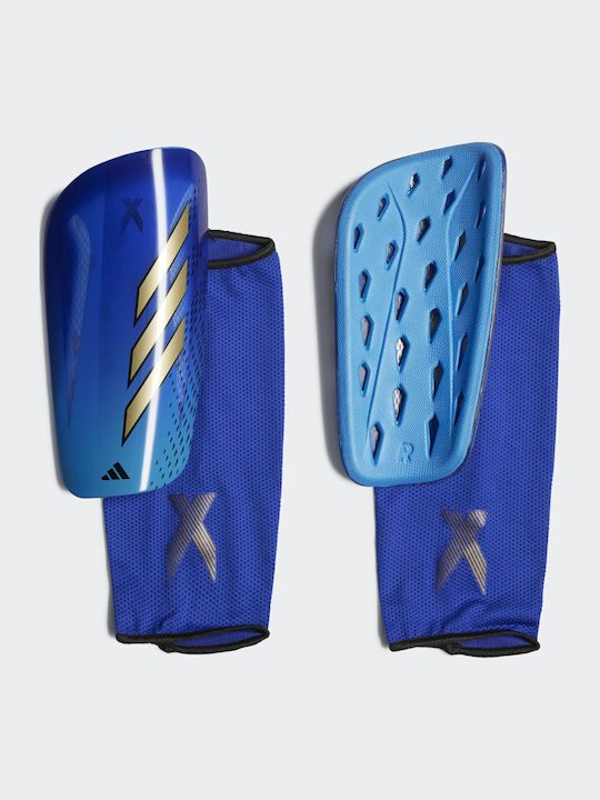 adidas X Speedportal League Adults Soccer Shin Protectors Blue HZ7276