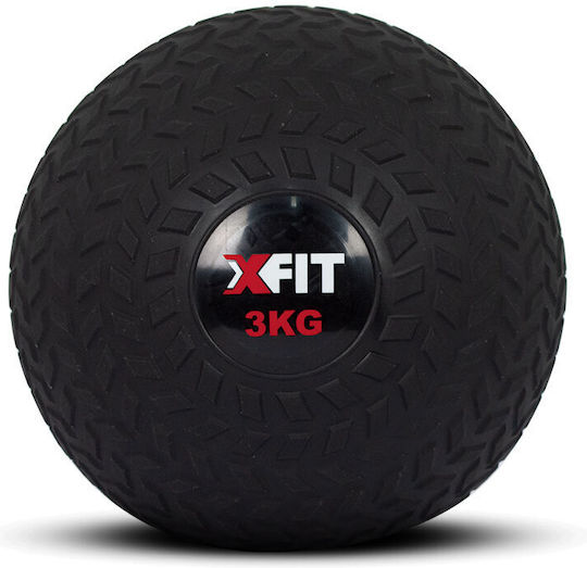 X-FIT Medicine Μπάλα Slam 3kg σε Μαύρο Χρώμα