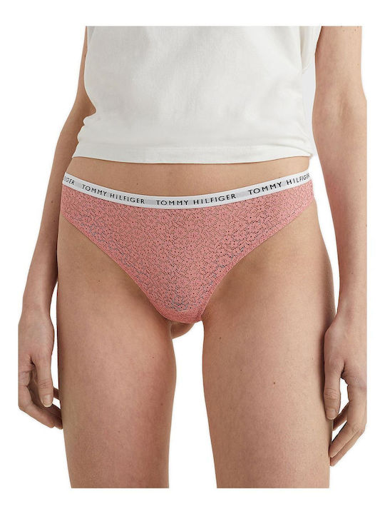 Βαμβακερά Γυναικεία String 3Pack Flora Pink-Desert Sky-Misty Blush