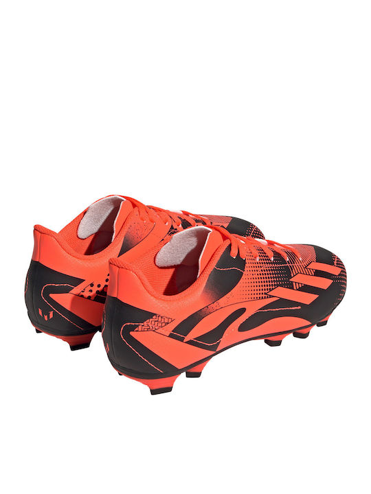 X Speedportal Messi.4 Kids Molded Soccer Shoes Orange