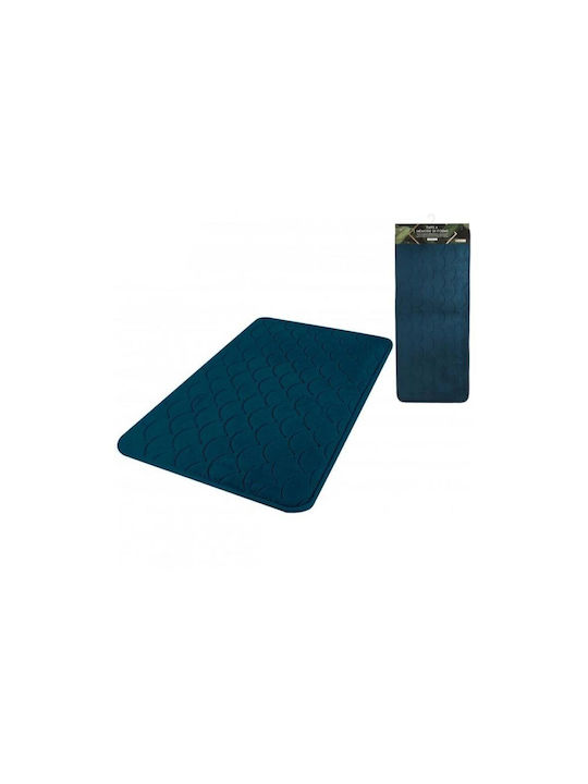 Urban Living Non-Slip Bath Mat Memory Foam 24598 Dark Blue 50x120cm