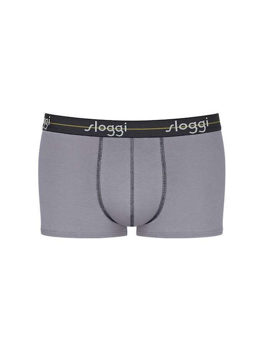 Sloggi Start Hipster Ανδρικά Μποξεράκια Grey/Olive 2Pack