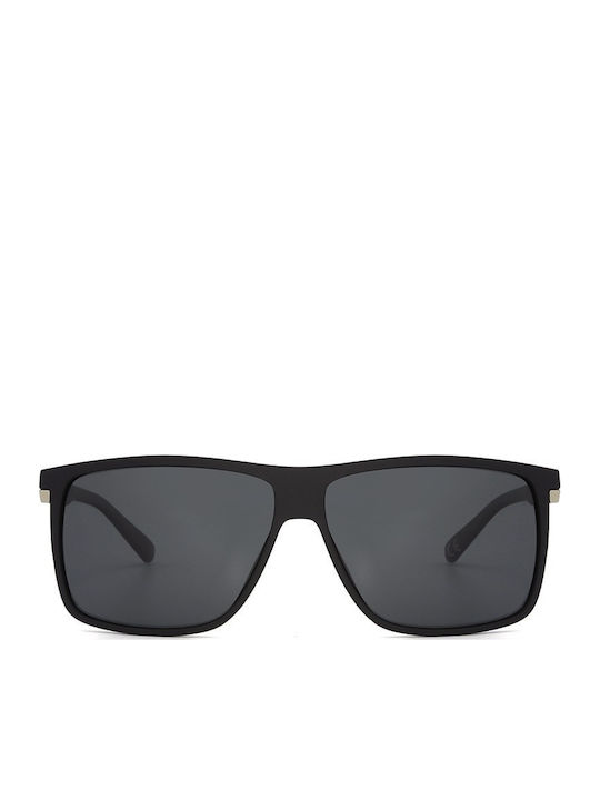 Polareye PL503 Sunglasses Μαύρα with Acetate Frame & Black Lens