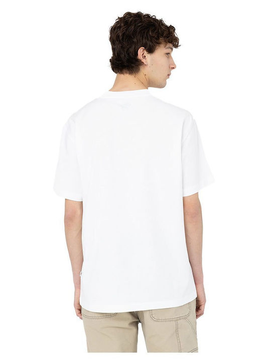 Dickies Ανδρικό T-shirt Λευκό Μονόχρωμο