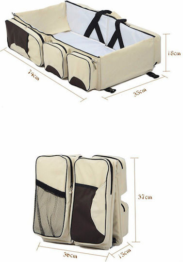 Factory Geantă-Patut de Umăr/Mână Beige