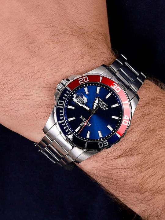 Festina Ρολόι Αυτόματο με Μεταλλικό Μπρασελέ