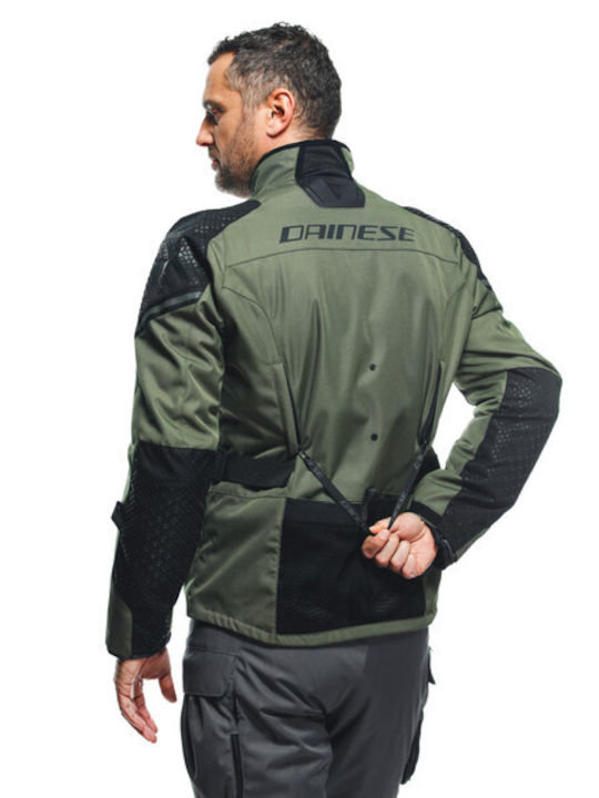Dainese Ladakh 3L Ανδρικό Μπουφάν Μηχανής 4 Εποχών Αδιάβροχο Army Green / Black