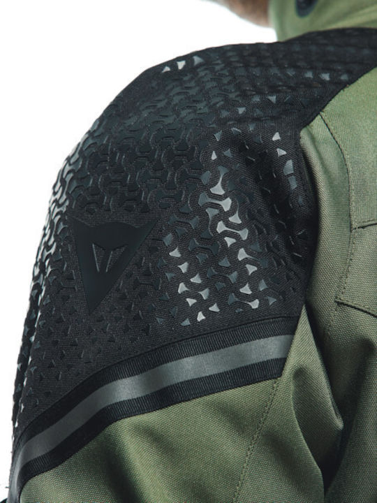 Dainese Ladakh 3L Ανδρικό Μπουφάν Μηχανής 4 Εποχών Αδιάβροχο Army Green / Black