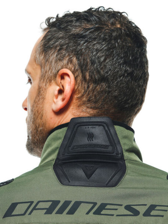 Dainese Ladakh 3L Ανδρικό Μπουφάν Μηχανής 4 Εποχών Αδιάβροχο Army Green / Black