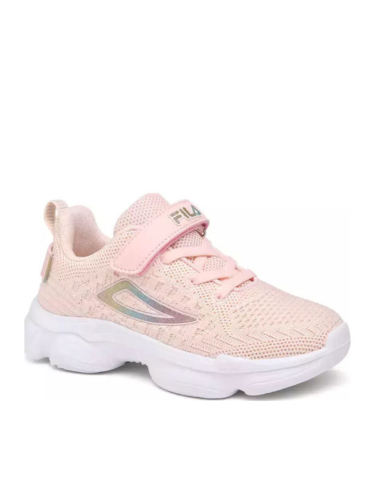 Memory Musha Παιδικά Sneakers Ανατομικά με Σκρατς Ροζ