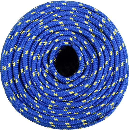 vidaXL Rope Knitted 6mm Blue