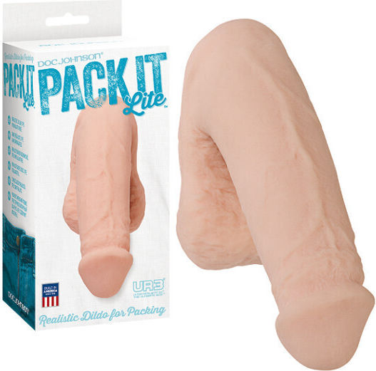 Doc Johnson Pack It Lite Packer Flesh 11cm
