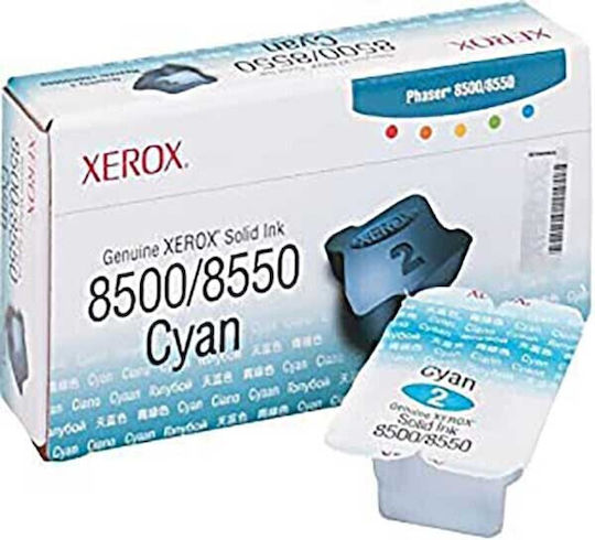Xerox Γνήσιο Πακέτο 3 Μελανιών Εκτυπωτή InkJet Κυανό (108R00669)