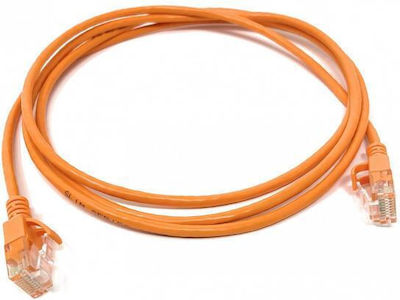 Goobay U/UTP Cat.5e Ethernet Network Cable 3m Orange 1pcs